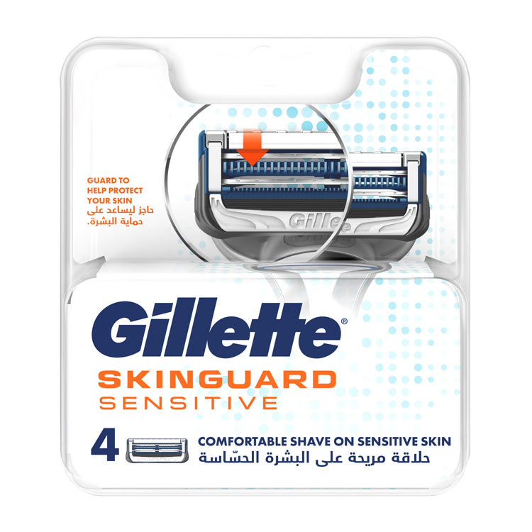 Gillette Skinguard Sensitive Razor Blade Refills for Men