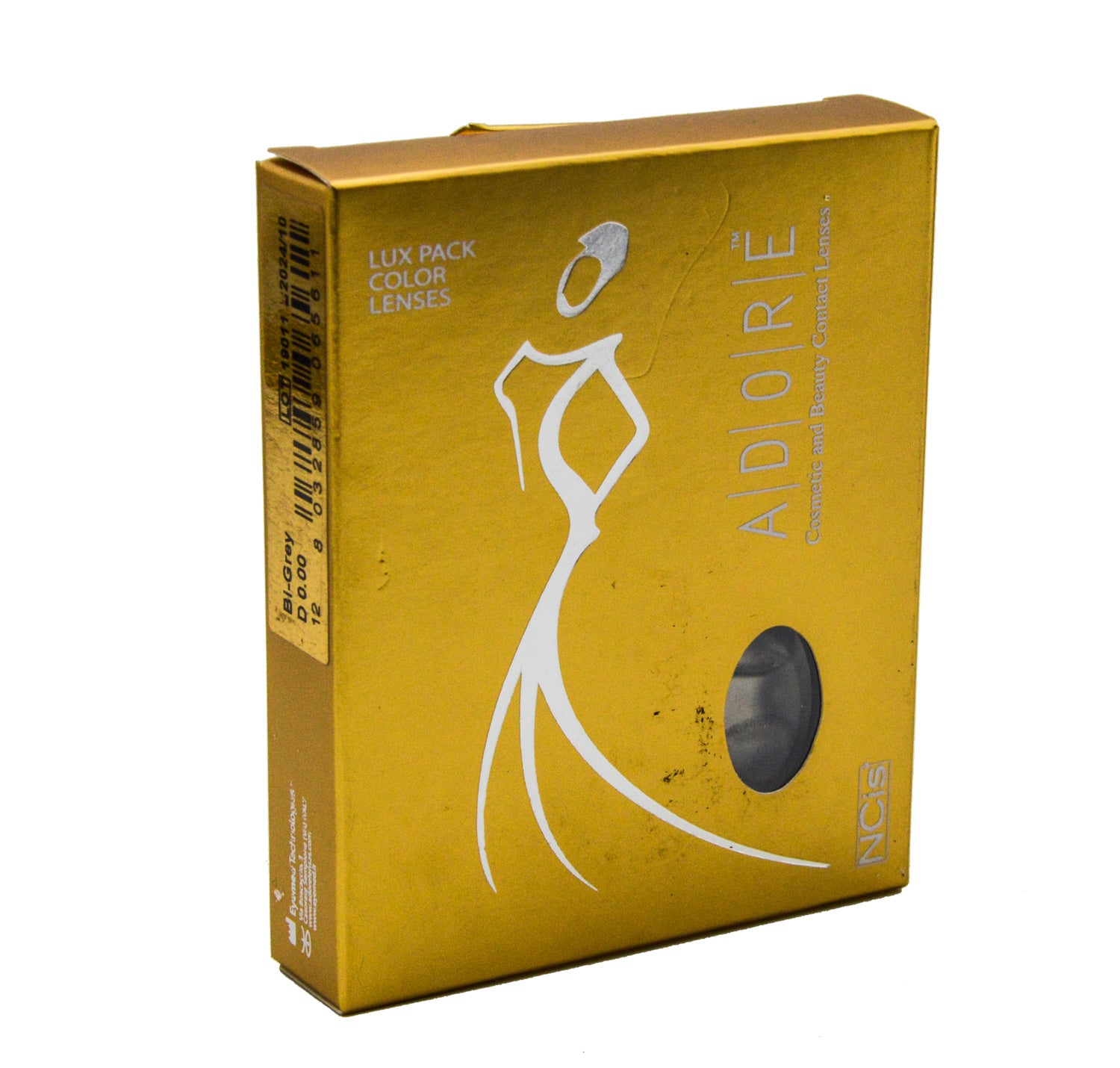Adore Gold (Grey) 3 Month Color Lenses