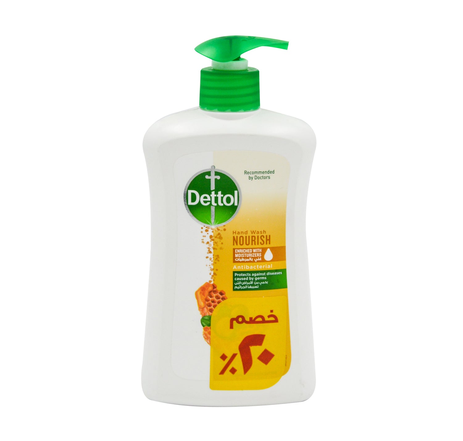 Dettol Antibacterial Nourishing Liquid Hand Wash with Honey & Shea Butter (20% Off) - TCC free, triclosan free