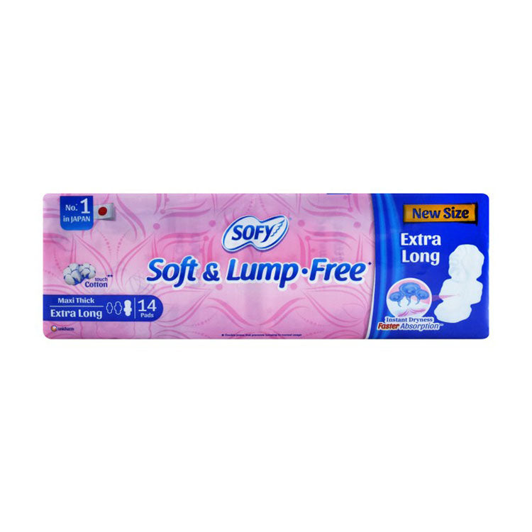 Sofy Soft & Lump Free Extra Long Maxi Thick Pads with Wings
