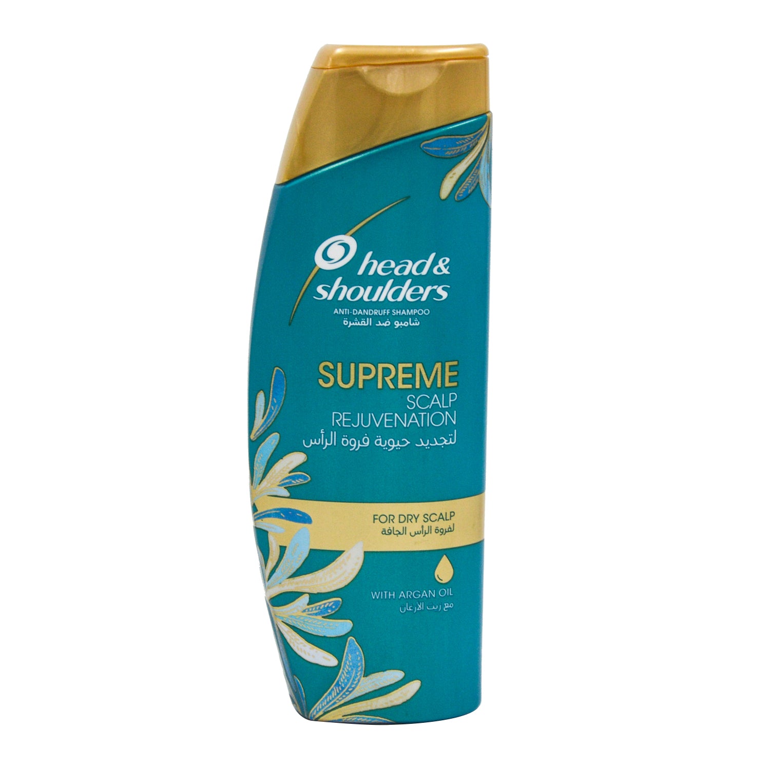 شامبو هيد آند شولدرز سوبريم لتجديد فروة الرأس، مضاد للقشرة، بزيت الأرغان لفروة الرأس الجافة