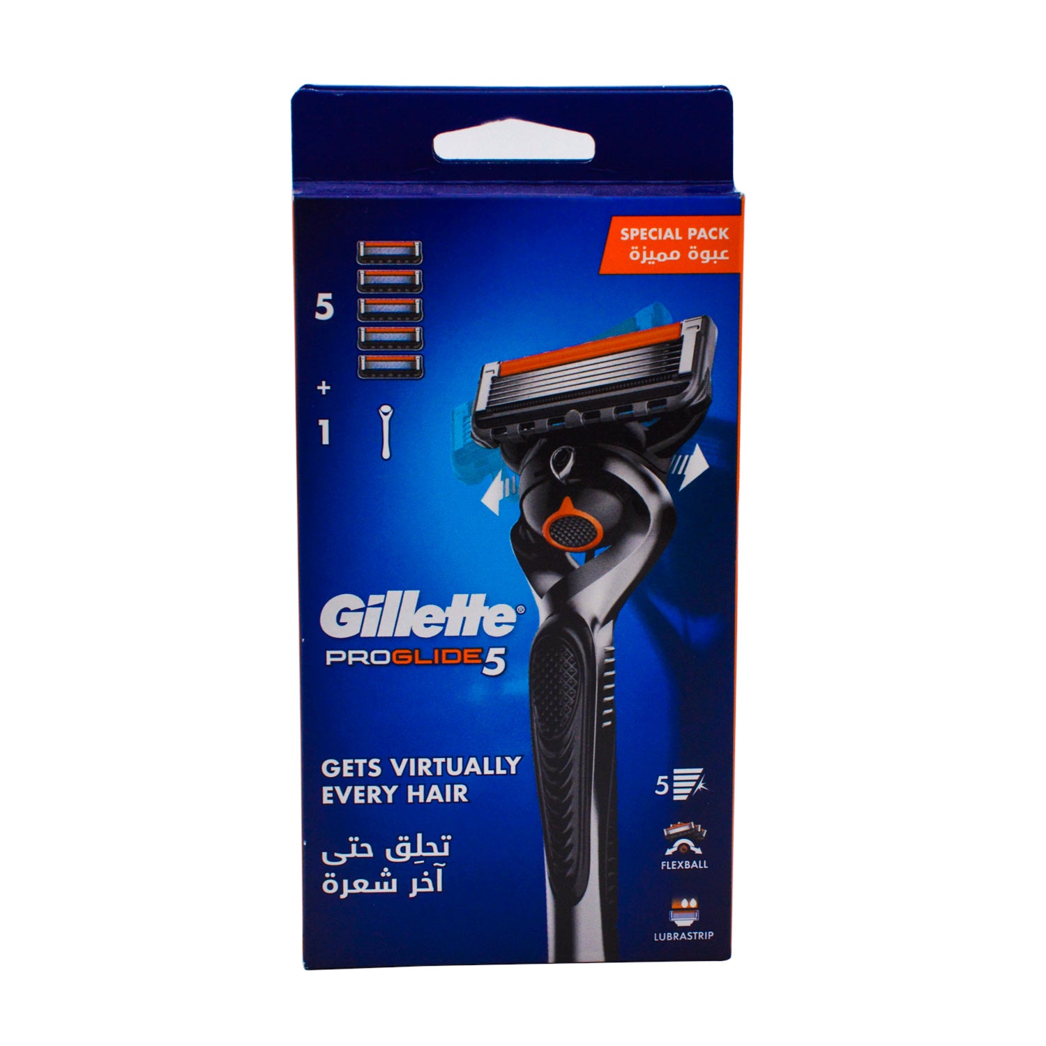 Gillette Proglide5 Razor Blade Refills with Flexball Handle
