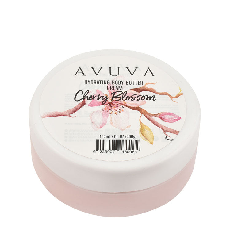 Avuva Hydrating Body Butter Cream Cherry Blossom Scent