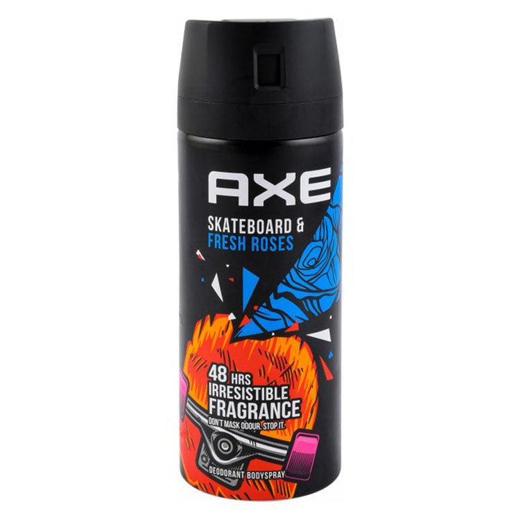 Axe Skateboard & Fresh Roses 48H Deodorant Body Spray