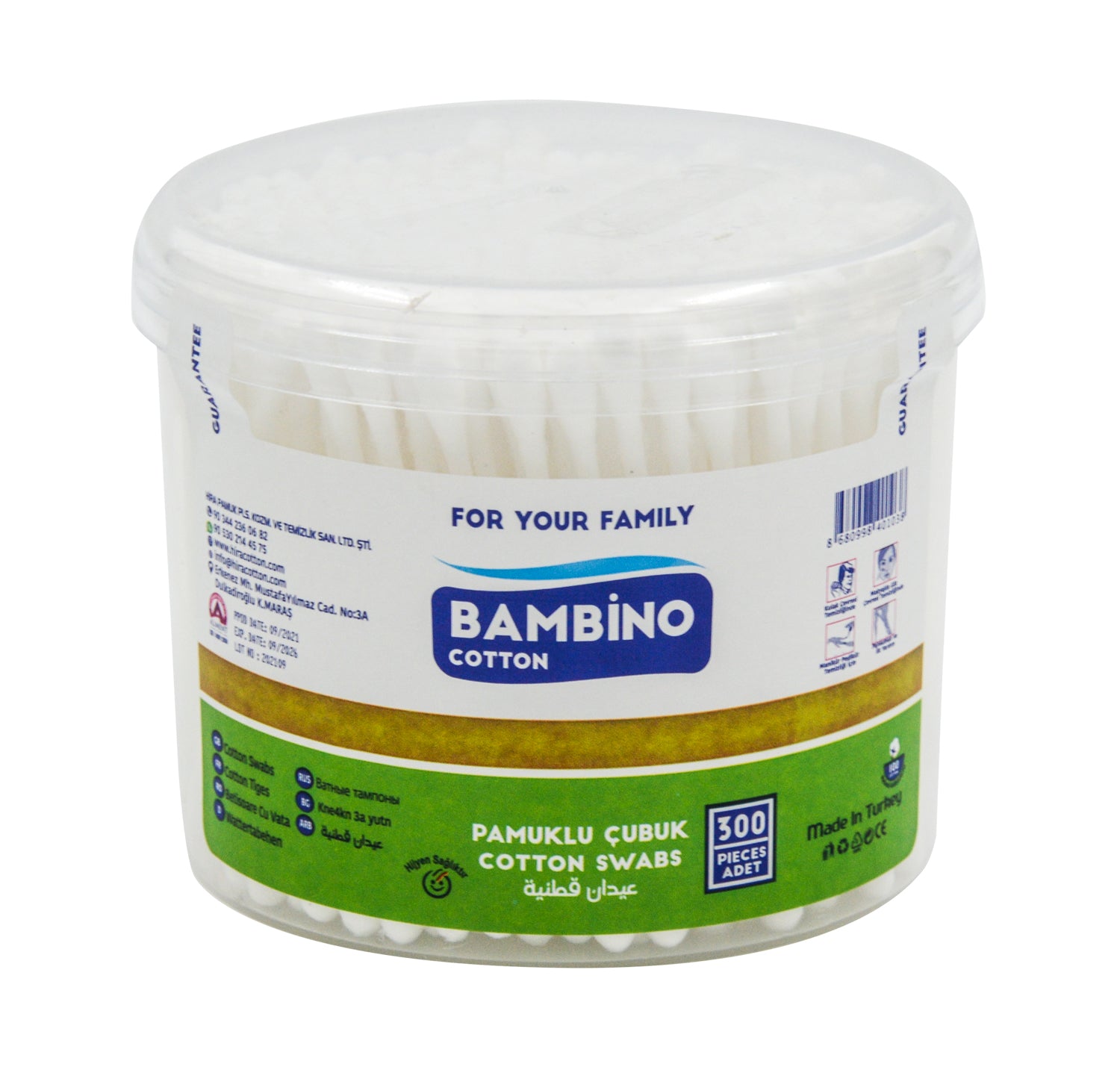 Bambino Cosmatic Cotton Swabs