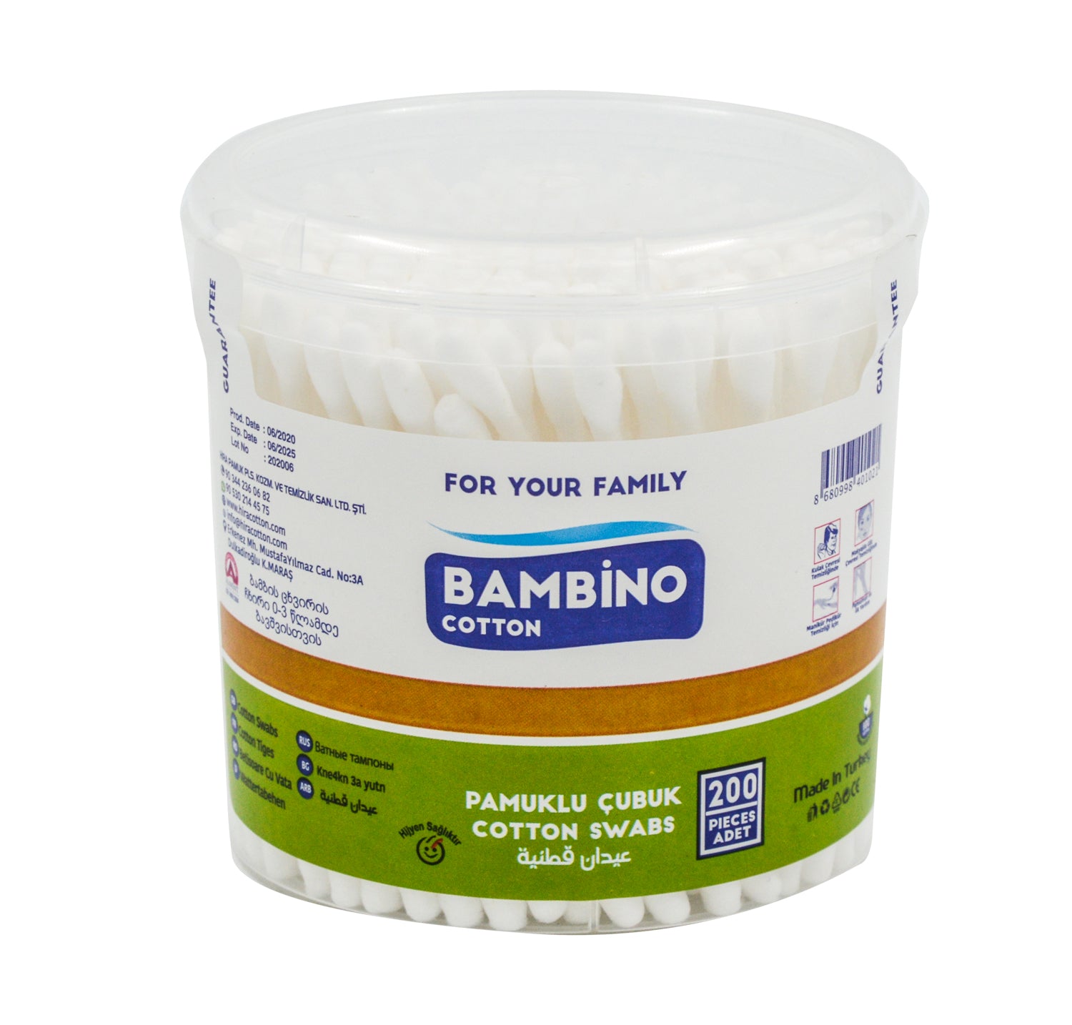 Bambino Cotton Swabs