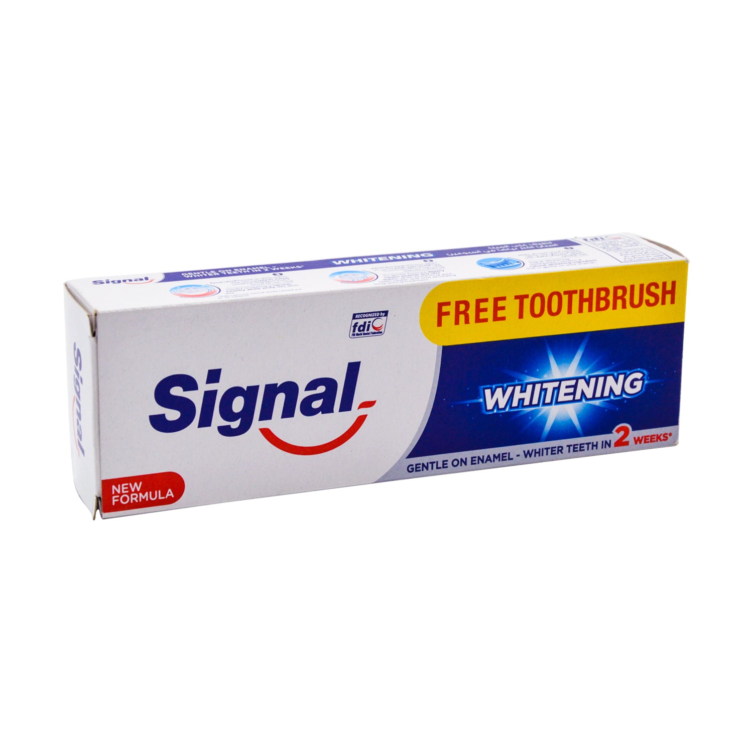 Signal Toothpaste (Whitening)  100ml+Toothbrush