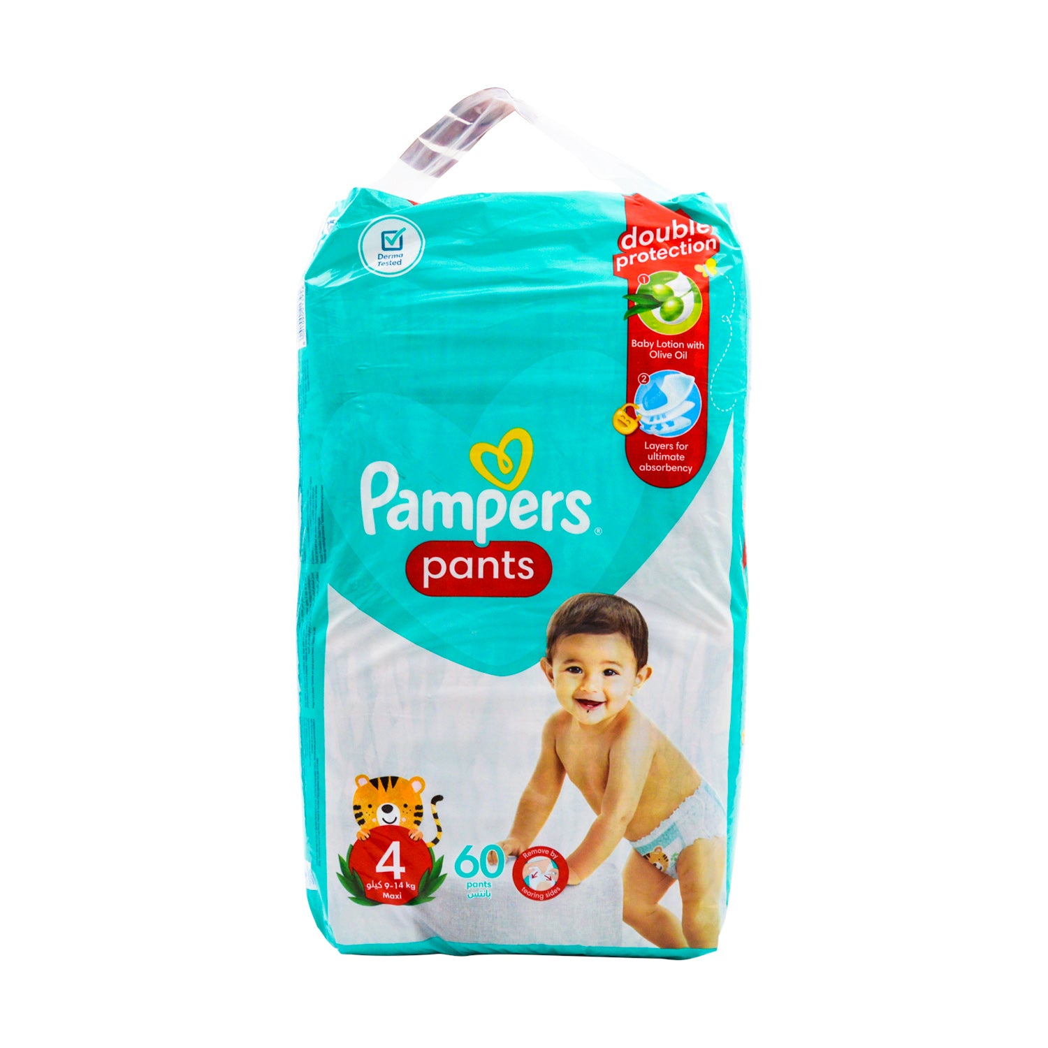 بامبرز بانتس 4 (9-14 كجم) 60 قطعة