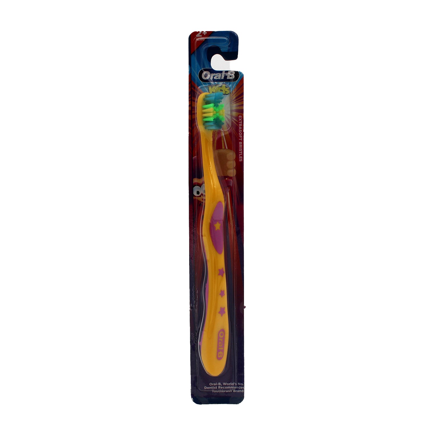 Oral-B Pink Extra Soft Bristles Kids Toothbrush (2+ Years)
