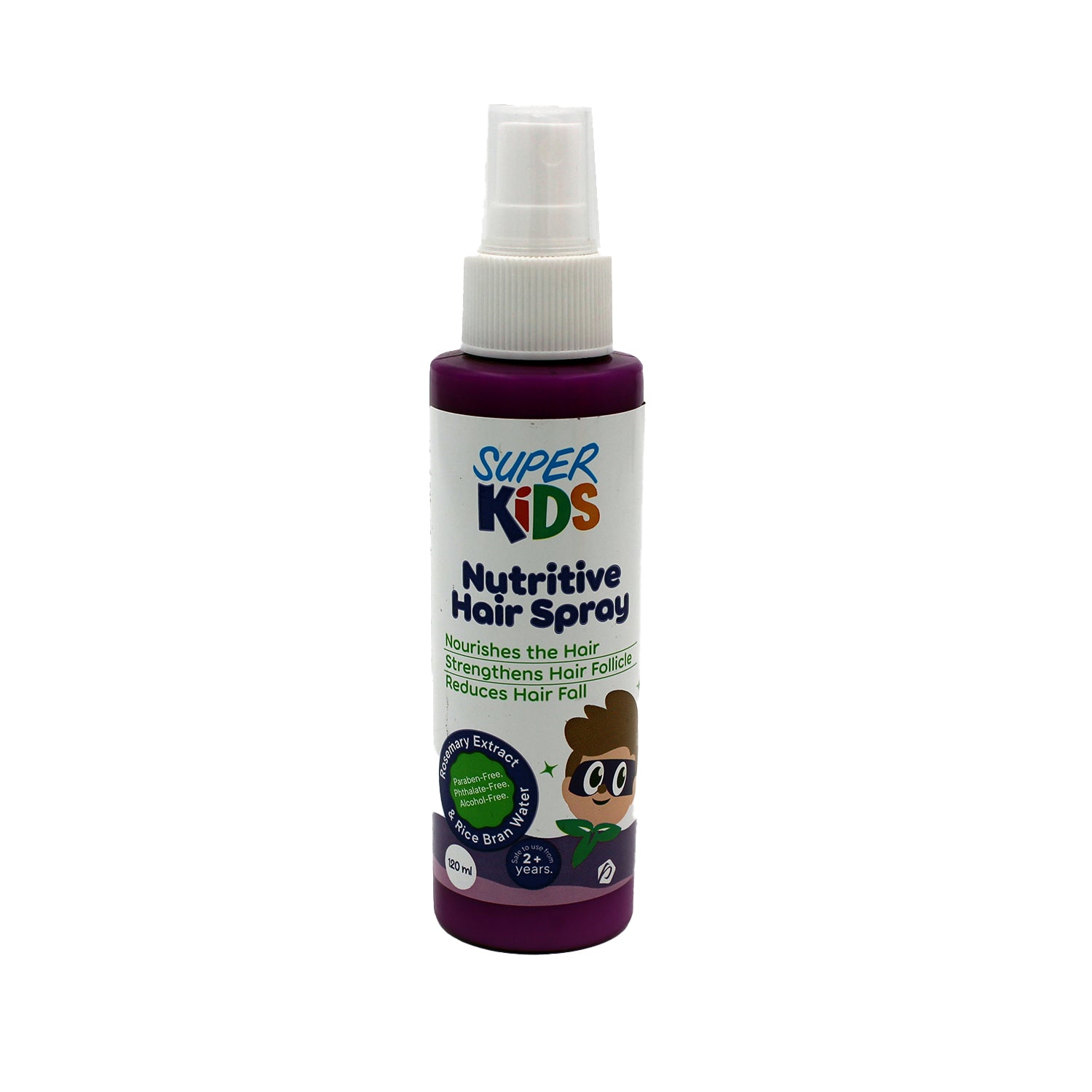 Super Kids Nourishing & Strengthening Nutritive Hair Spray with Rosemary Extract & Rice Bran Water (2+ Years) - parabens free, phthalate free, alcohol free