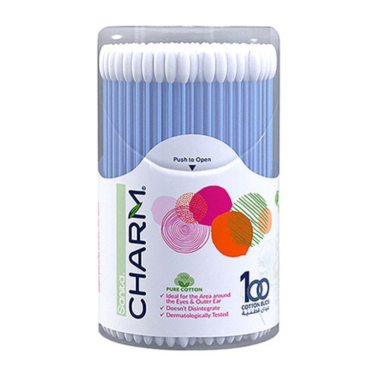 Sanita Charm Cotton Swabs