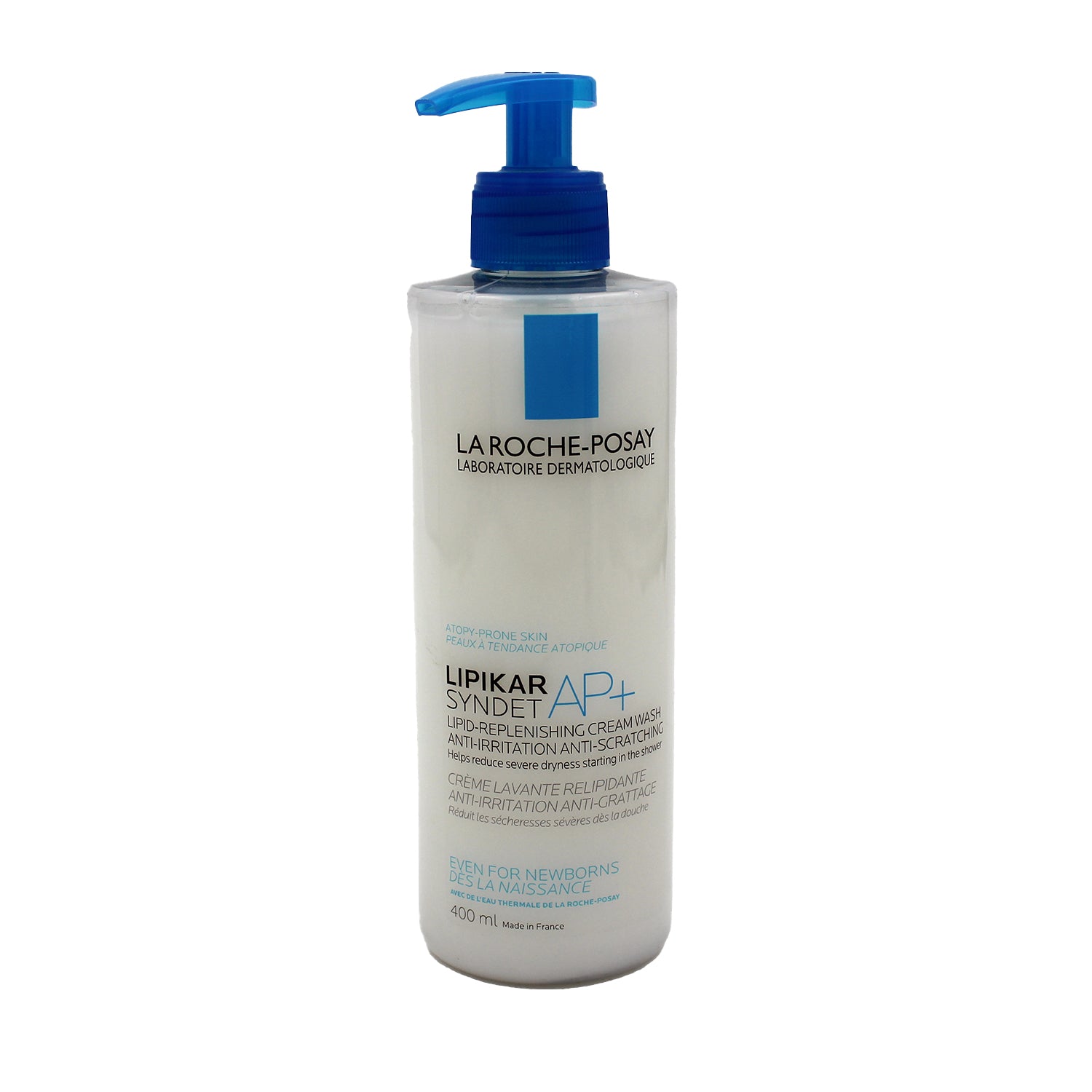 La Roche-Posay Lipikar Syndet AP Plus Lipid Replenishing, Anti-Irritation & Anti-Scratching Cream Body Wash for Atopy-Prone Skin