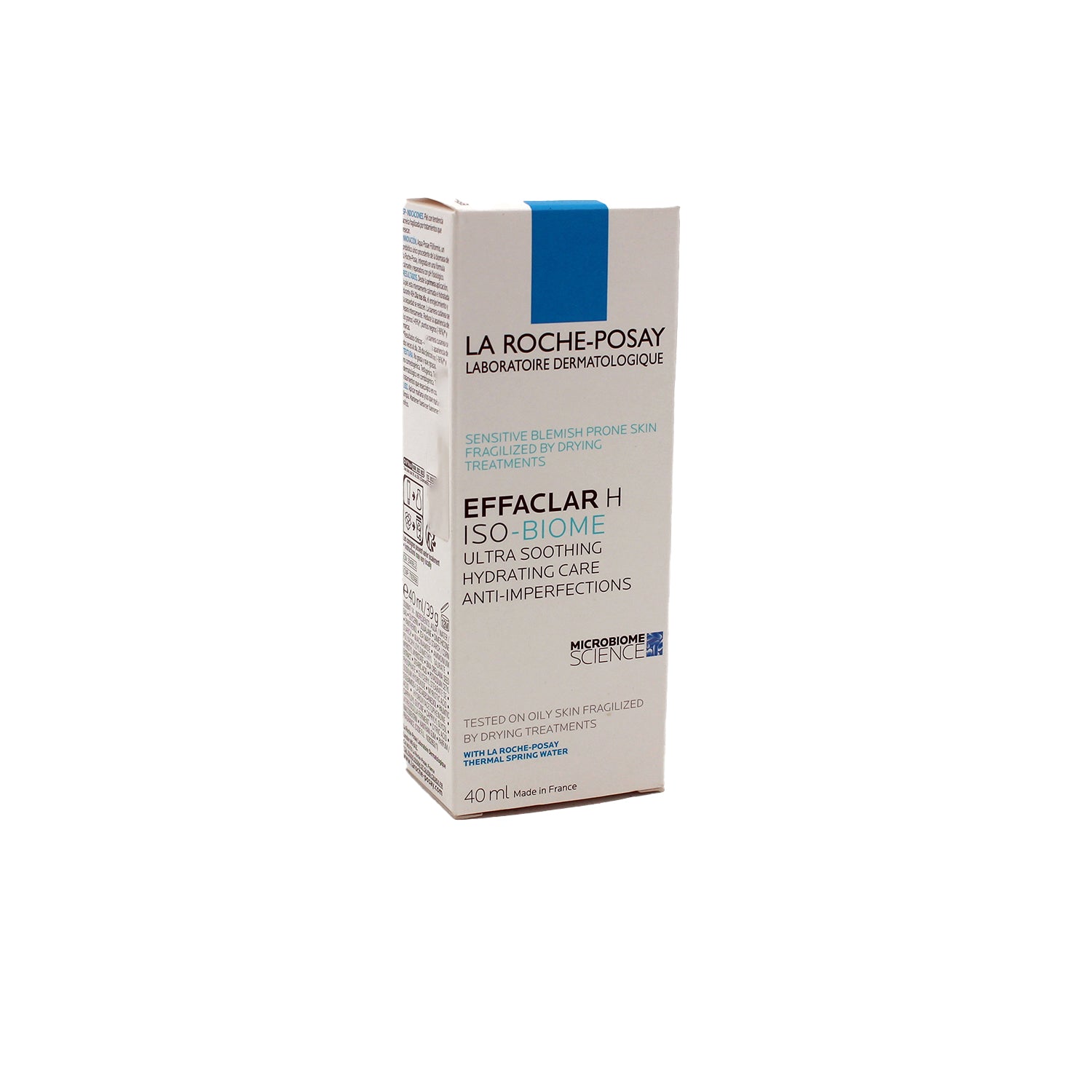 La Roche-Posay Effaclar H Iso-Biome Soothing, Hydrating & Anti-Imperfections Cream for Sensitive & Blemish-Prone Skin - non comedogenic