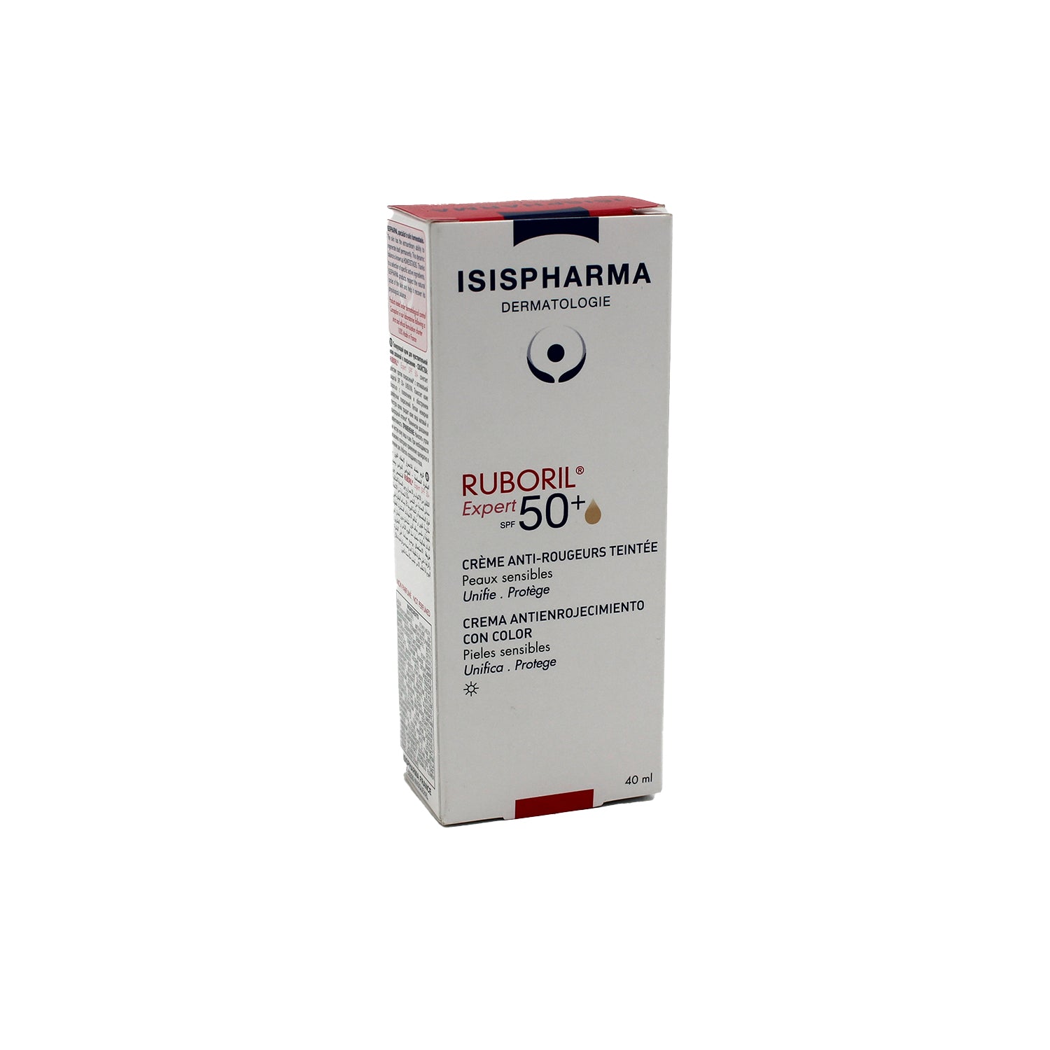 Isispharma Ruboril Anti-Redness Sunscreen for Sensitive Skin SPF50+