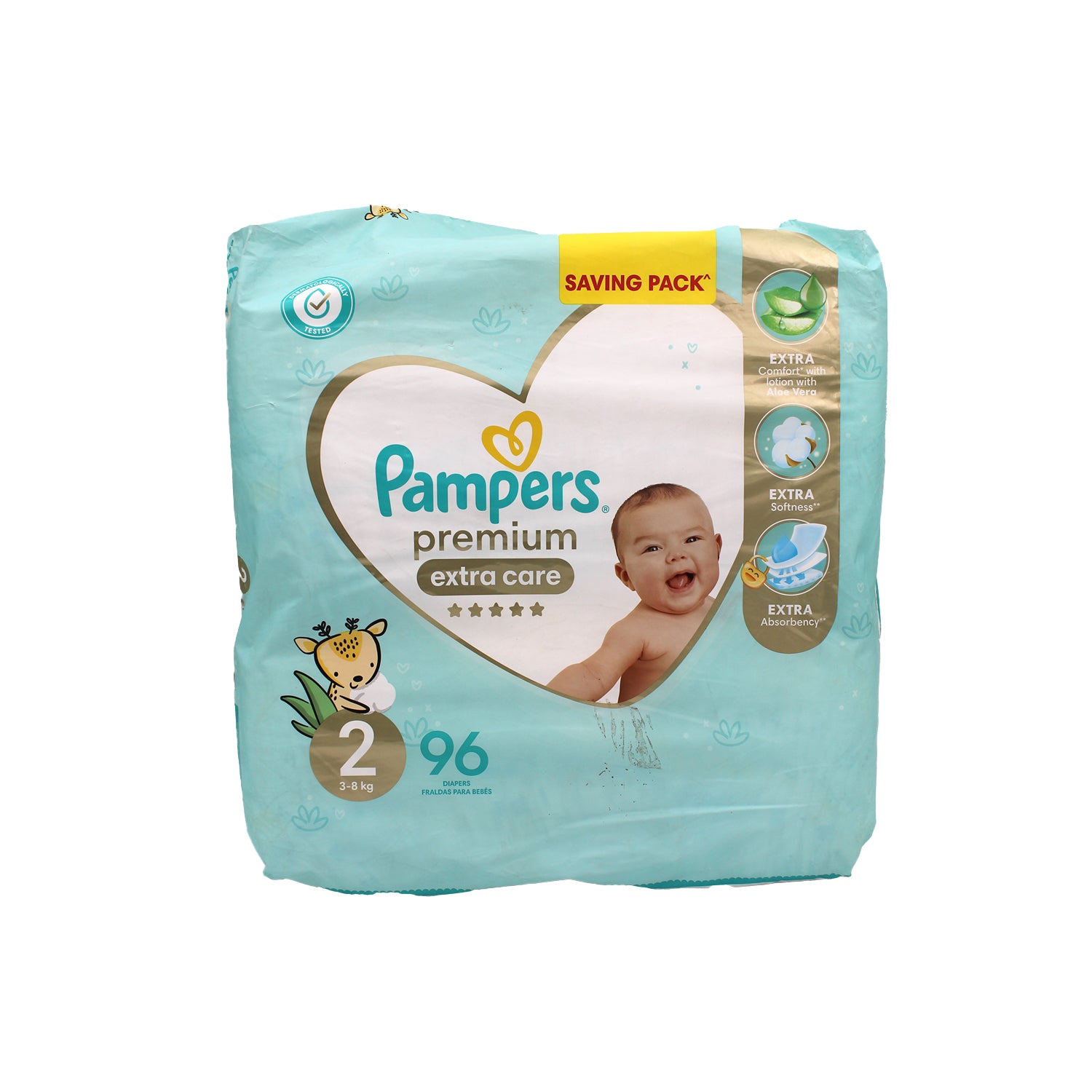 Pampers Premium Care Baby Diapers Size 2 (3-8kg)