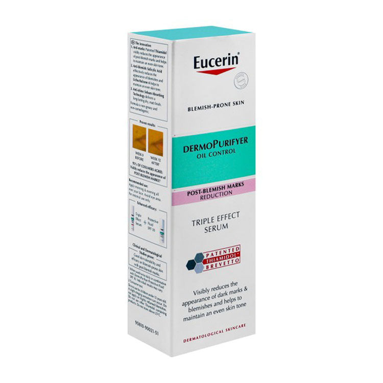 Eucerin DermoPurifyer Toning, Anti-Dark Spots & Anti-Blemish Face Serum for Blemish-Prone Skin