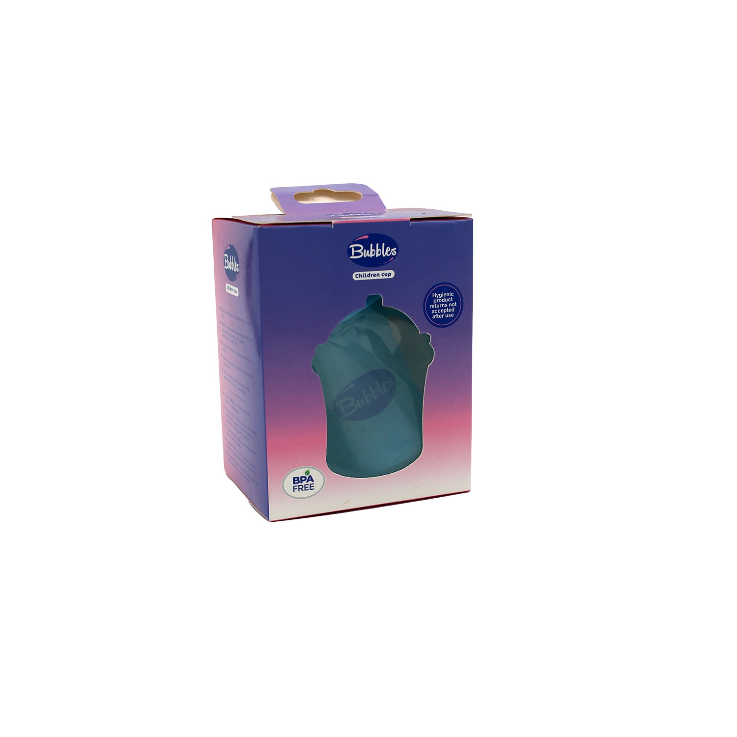 Bubbles Blue Children Cup - BPA free
