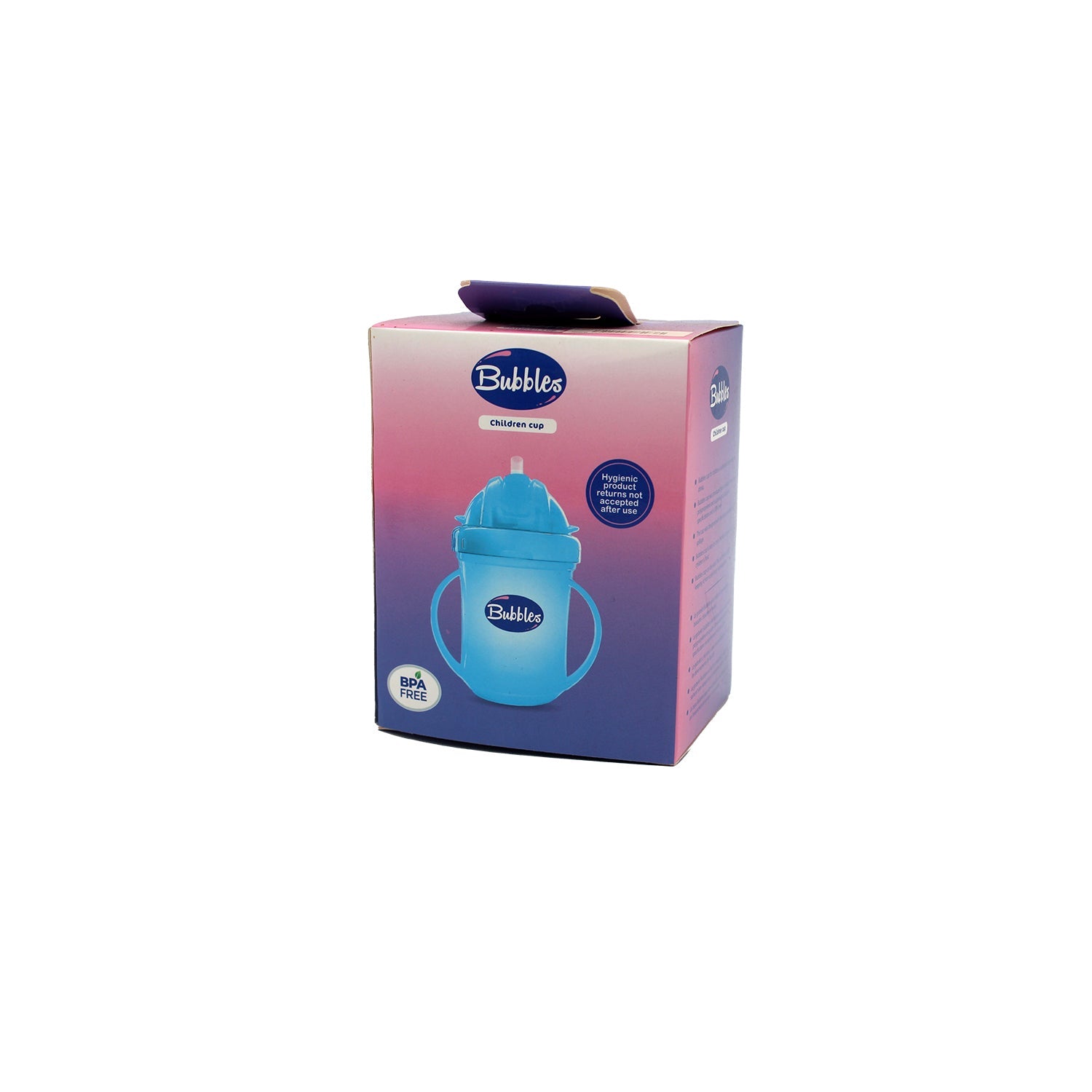 Bubbles Blue Children Cup - BPA free