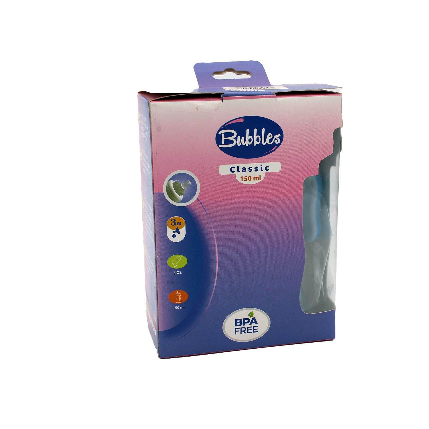 Bubbles Bottle Classic With Hand (3M)  150ml