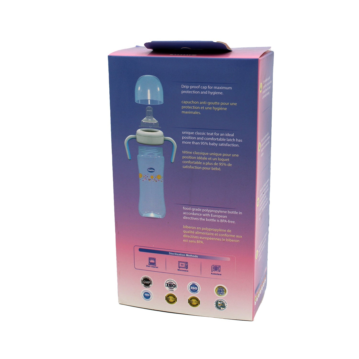 Bubbles Bottle Classic With Hand (6M)  260ml