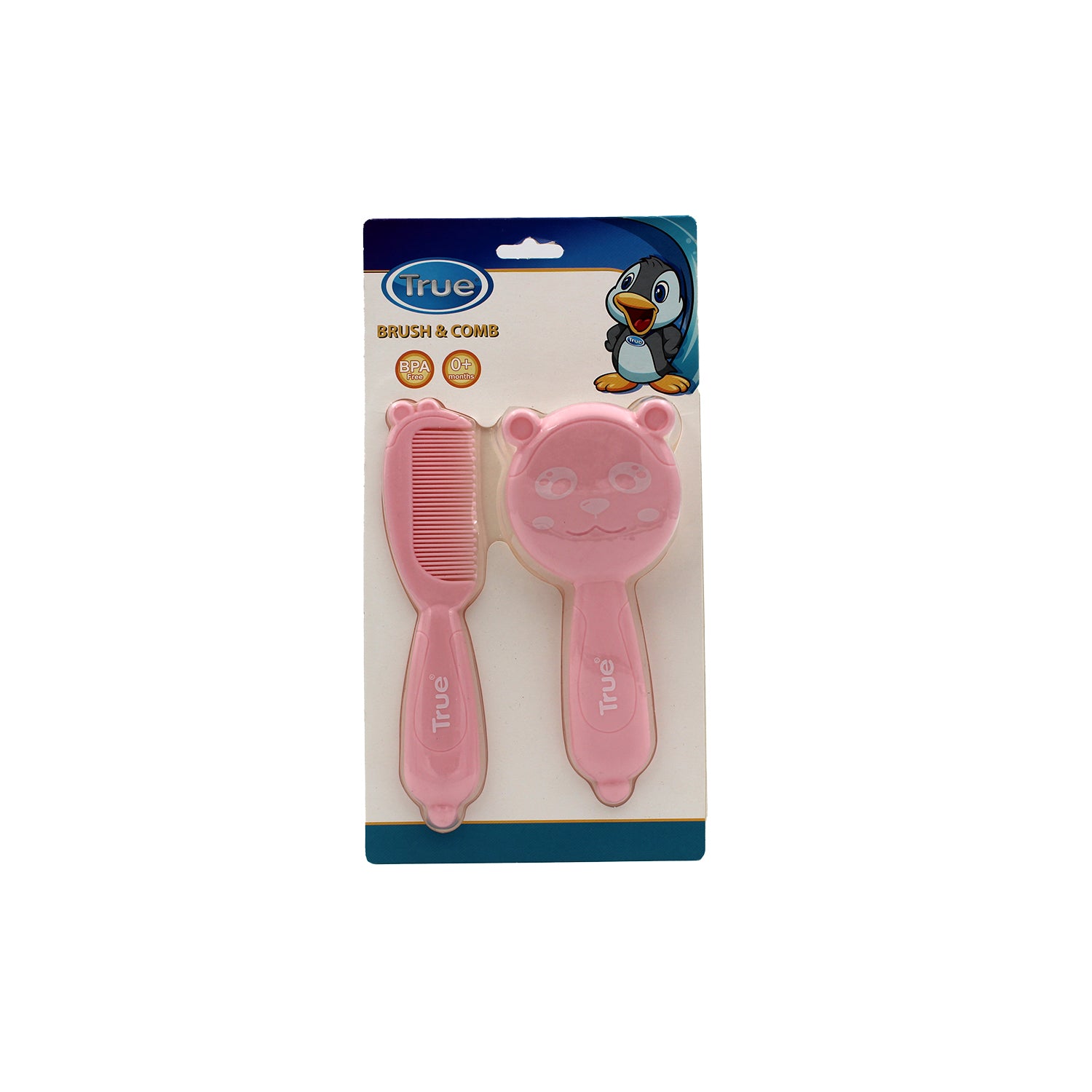 True Blue Brush & Comb Set (0+ Months) - BPA free