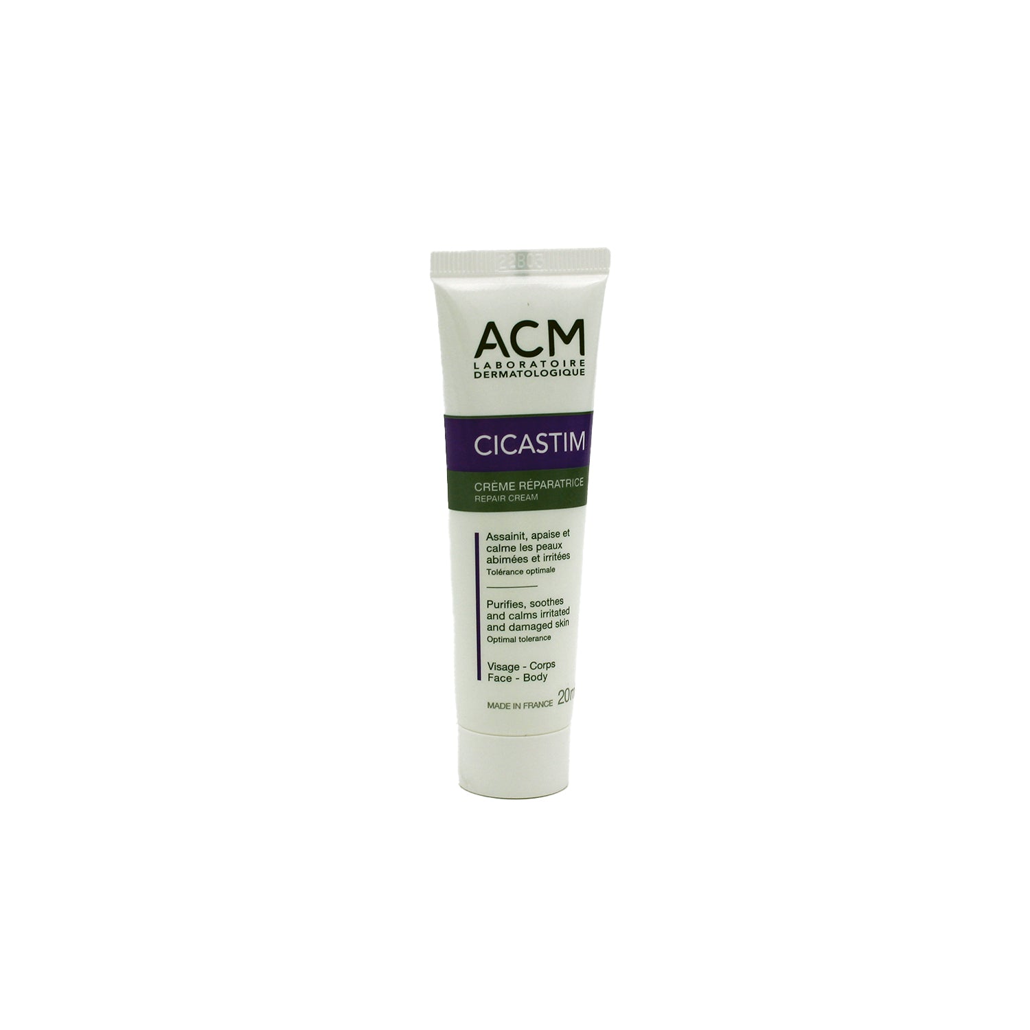 ACM Cicastim Purifying, Soothing & Repairing Facial & Body Cream for Damaged Skin