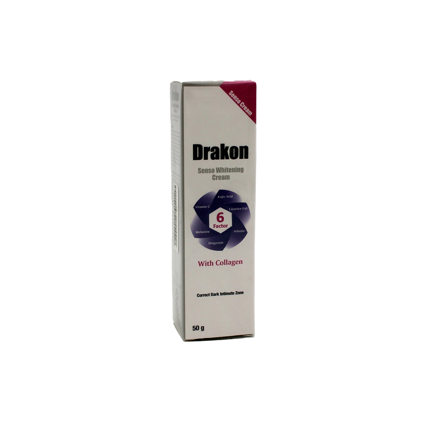 Drakon Senso Whitening Cream with Collagen for Intimate Areas