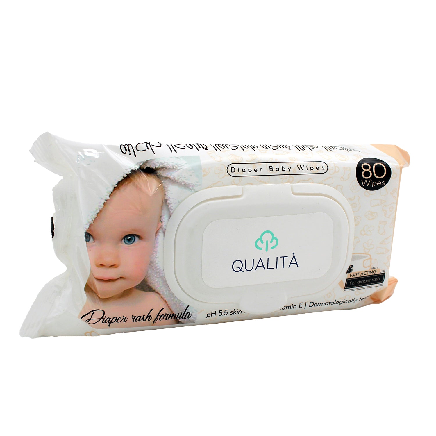 Qualita Baby Wipes with Vitamin E