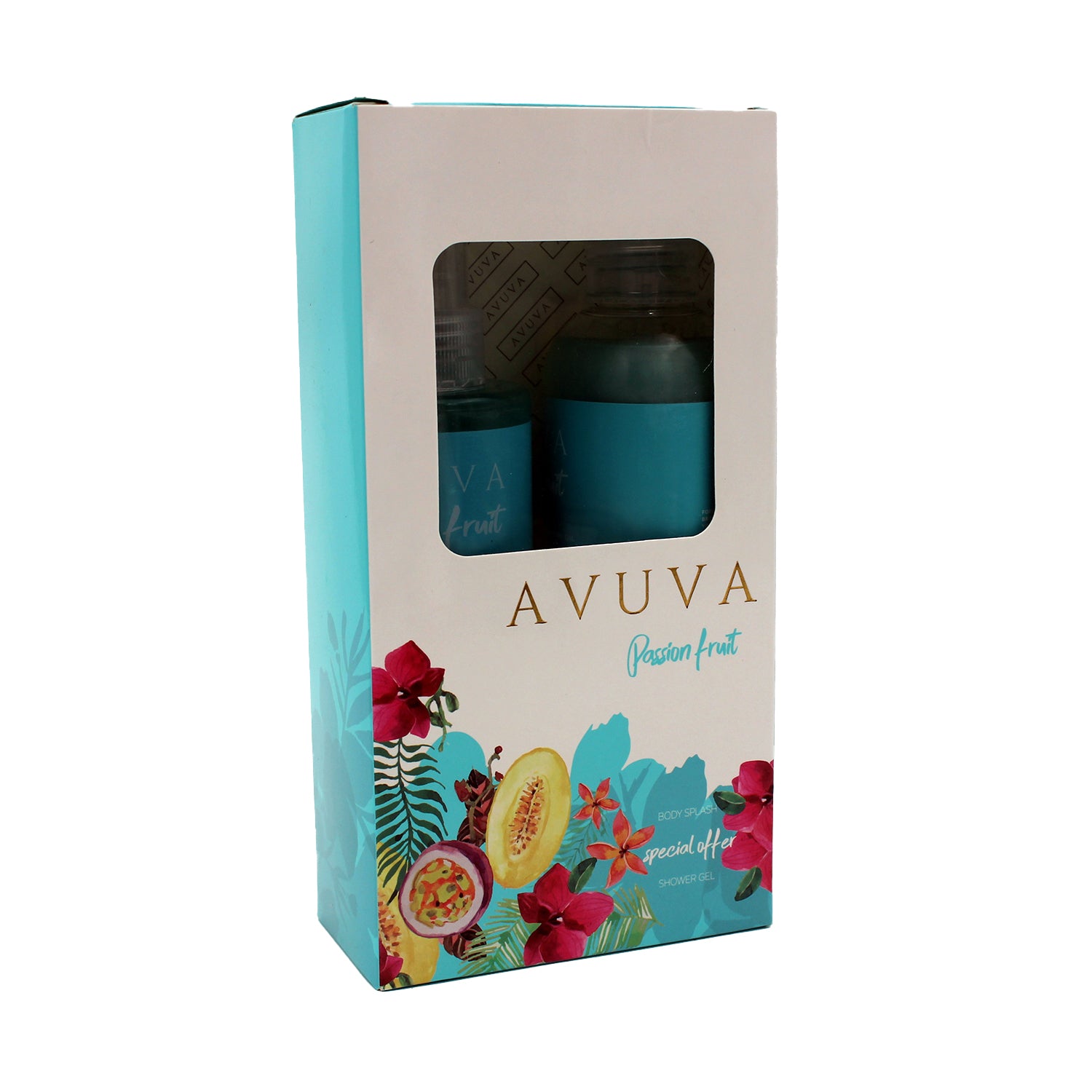 Avuva Shower Gel & Body Splash Passion Fruit Scent