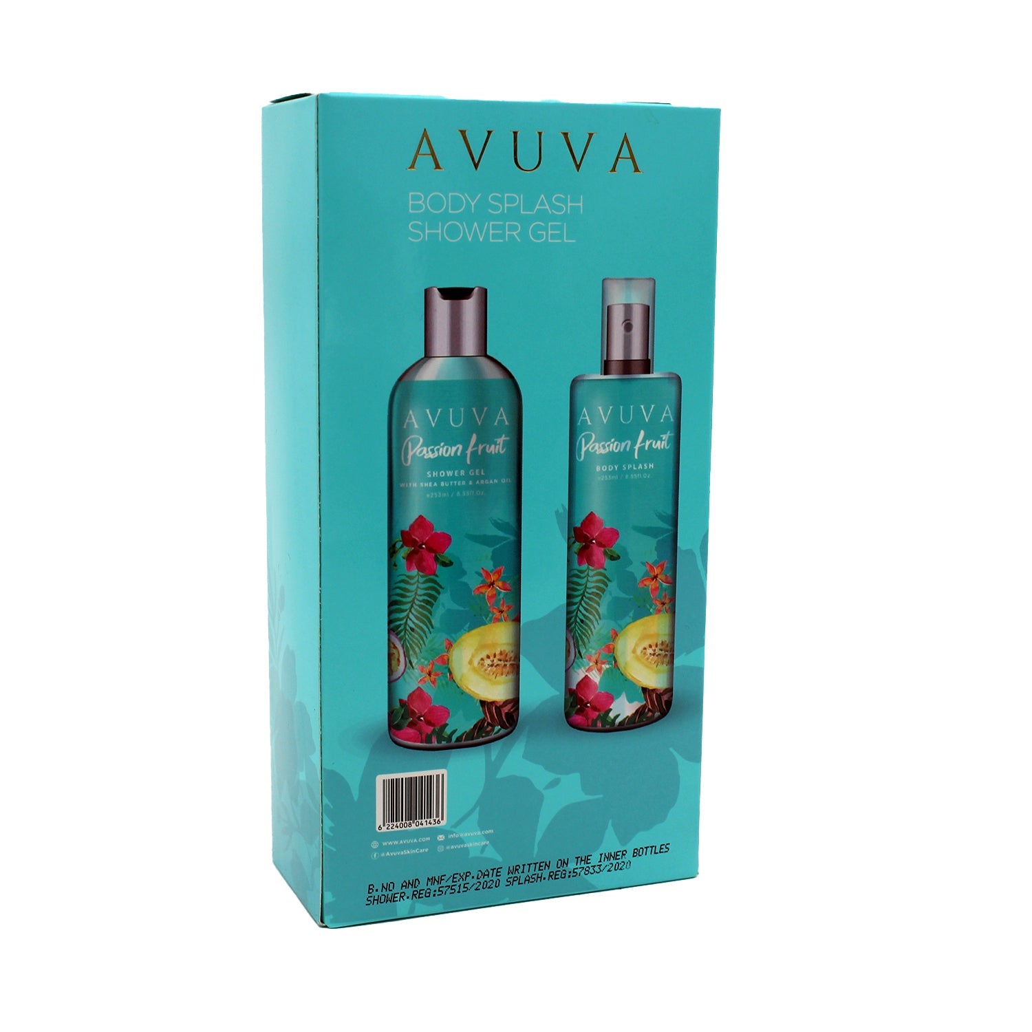 Avuva Shower Gel & Body Splash Passion Fruit Scent