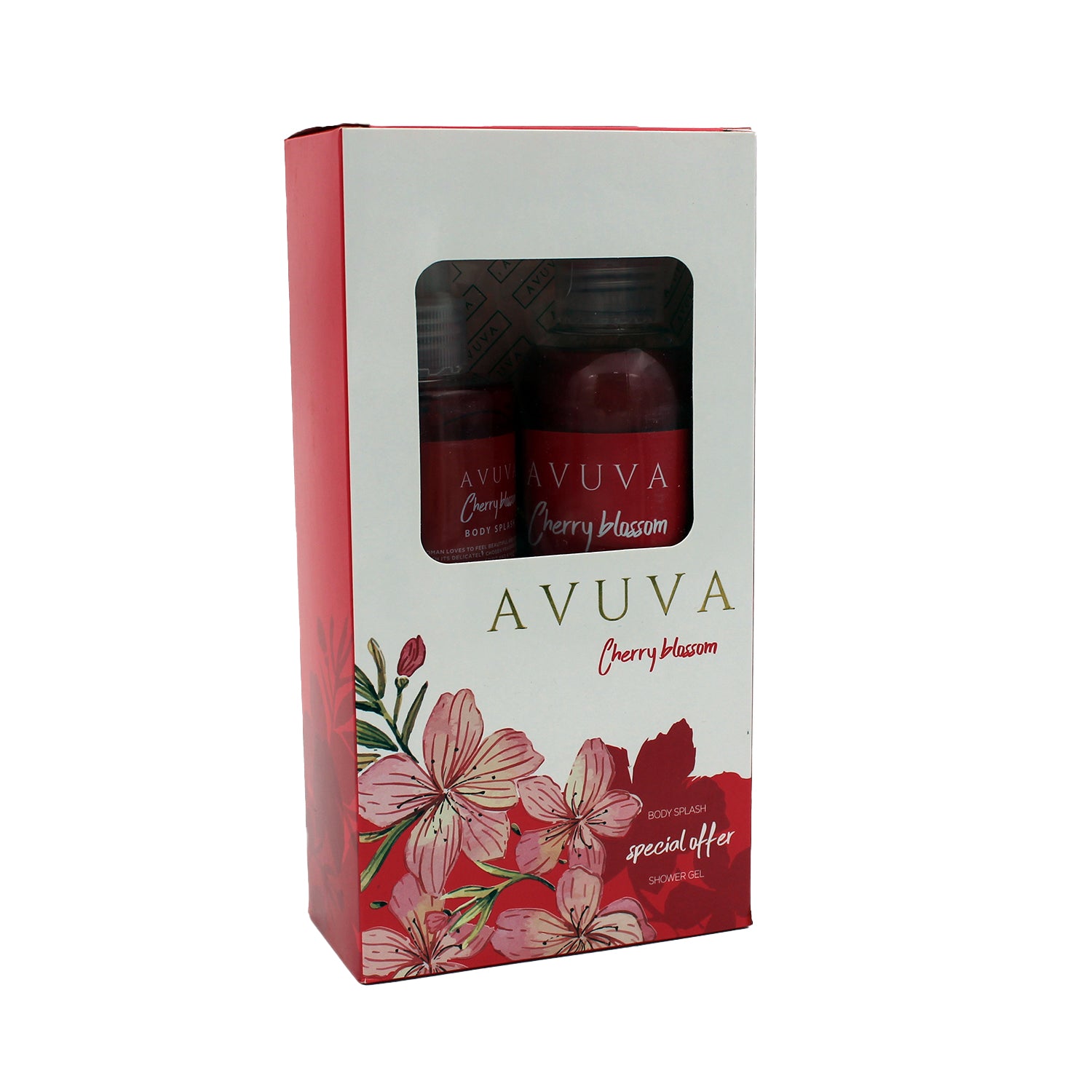 Avuva Shower Gel & Body Splash Cherry Blossom Scent