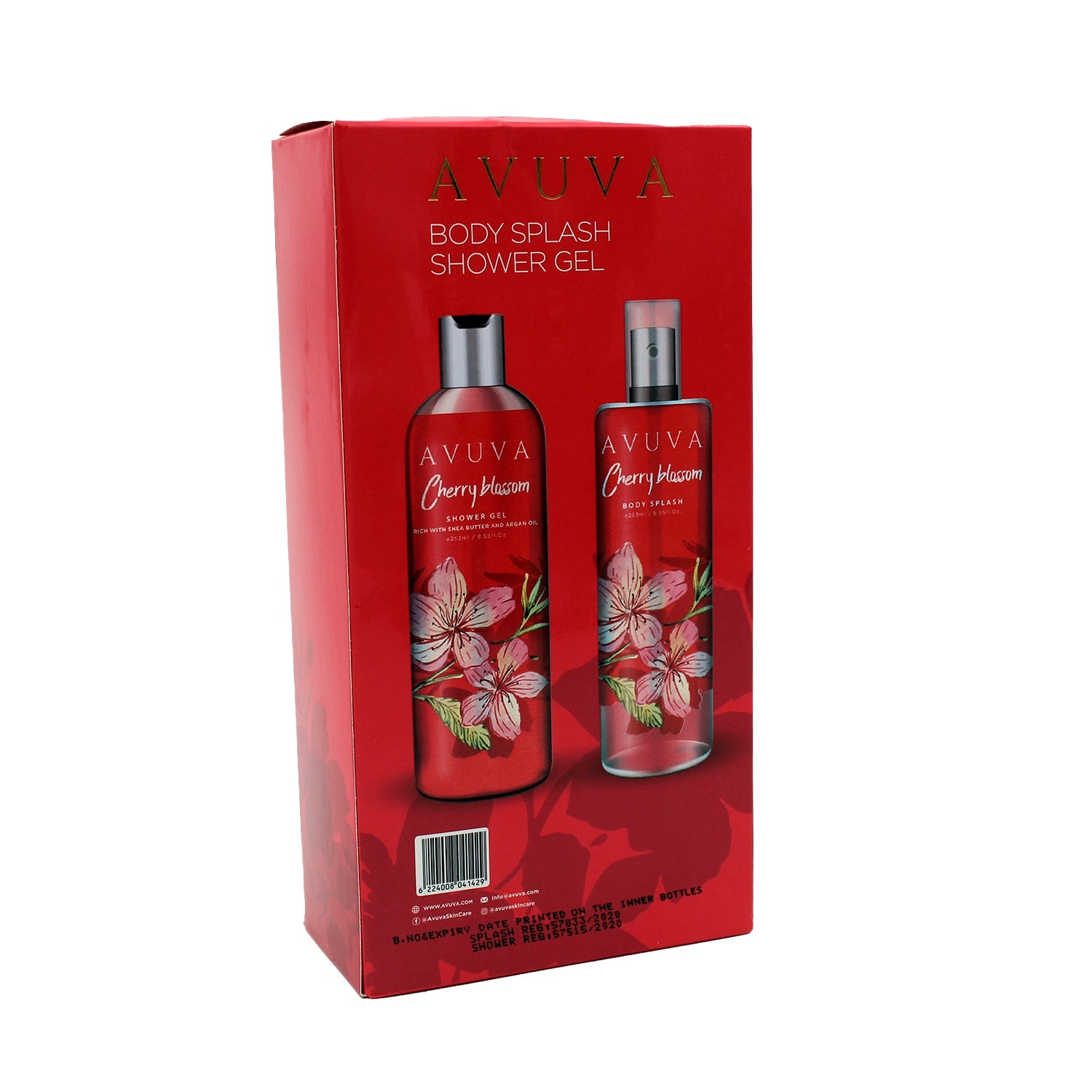Avuva Shower Gel & Body Splash Cherry Blossom Scent