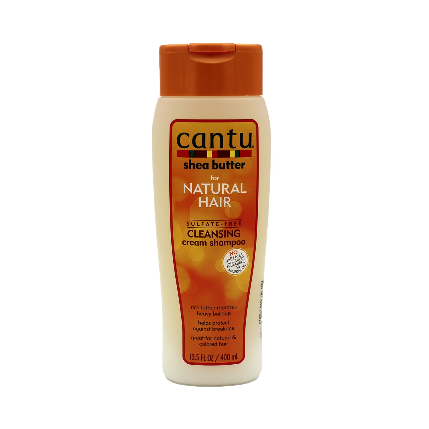 Cantu Cleansing Cream Shampoo with Shea Butter for Wavy, Coily & Curly Hair - sulfates free, parabens free, mineral oil free
