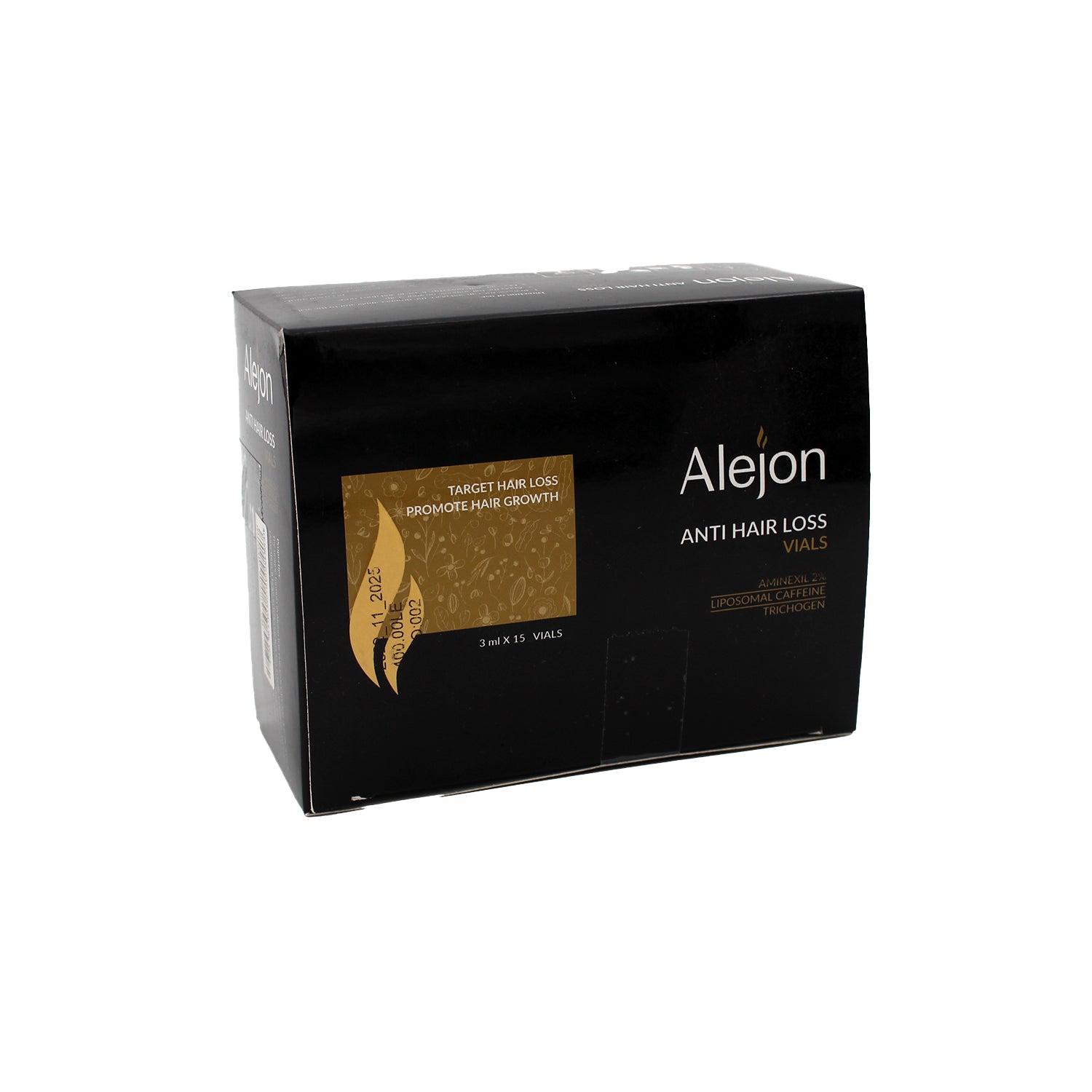 Alejon Anti-Hair Loss Vials with 2% Amenexil, Liposomal Caffeine & Trichogen