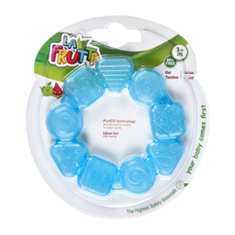 La Frutta Blue Gel Teether (3+ Months) - BPA free