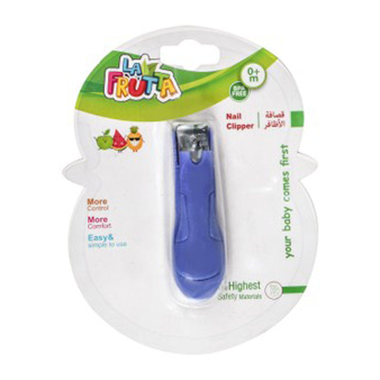 La Frutta Blue Baby Nail Clippers (0+ Months) - BPA free