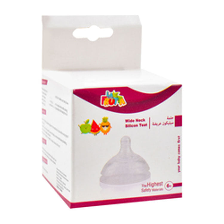 La Frutta Wide Neck Silicone Teat (6+ Months)