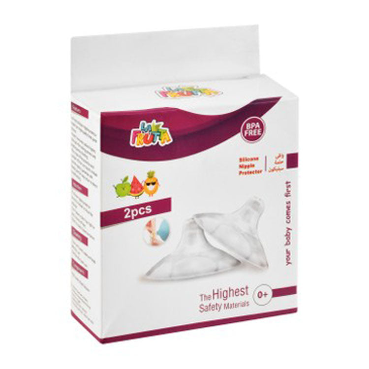 La Frutta Silicone Nipple Protectors (0+ Months) - BPA free