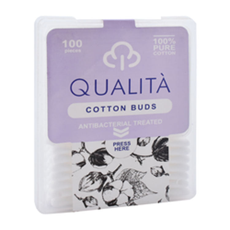 Qualita Antibacterial Cotton Swabs