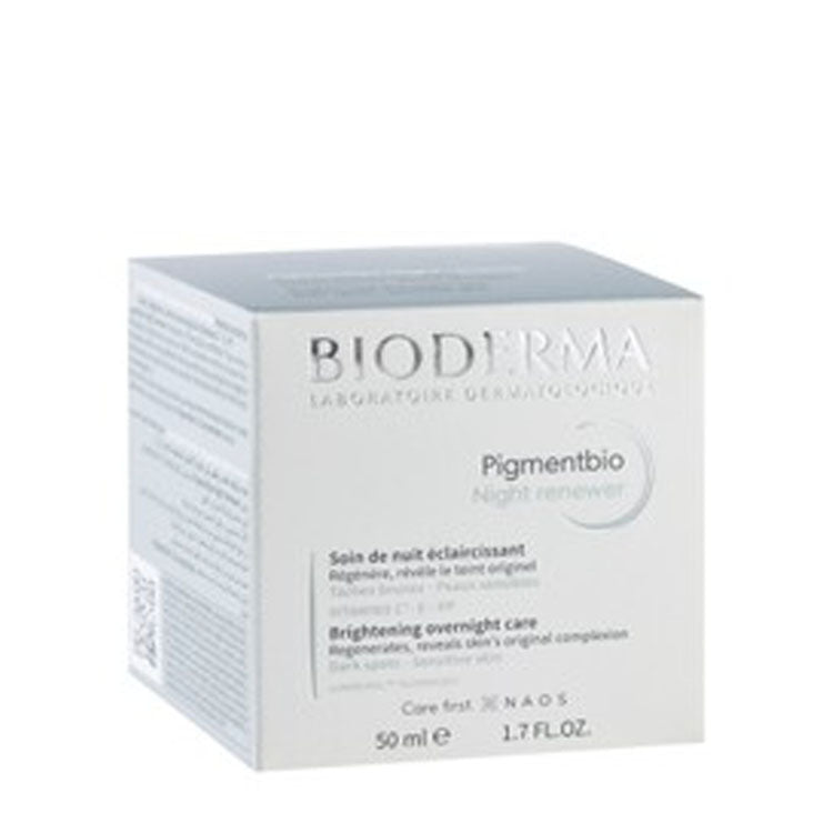 علاج بيوديرما بيجمنتبيو الليلي لتجديد البشرة وتفتيحها، مناسب للبقع الداكنة والبشرة الحساسة