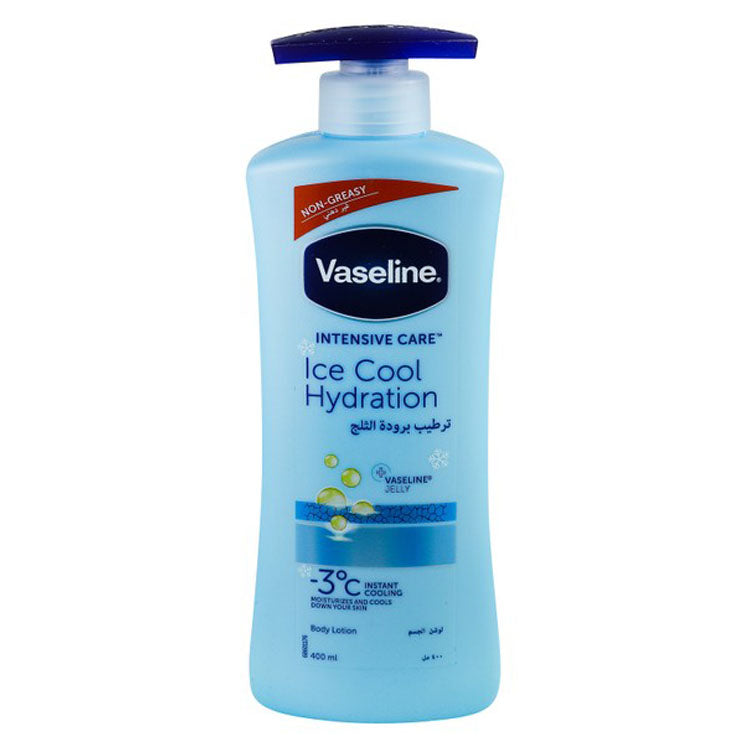Vaseline Intensive Care Ice Cool Hydration Non-Greasy Body Lotion