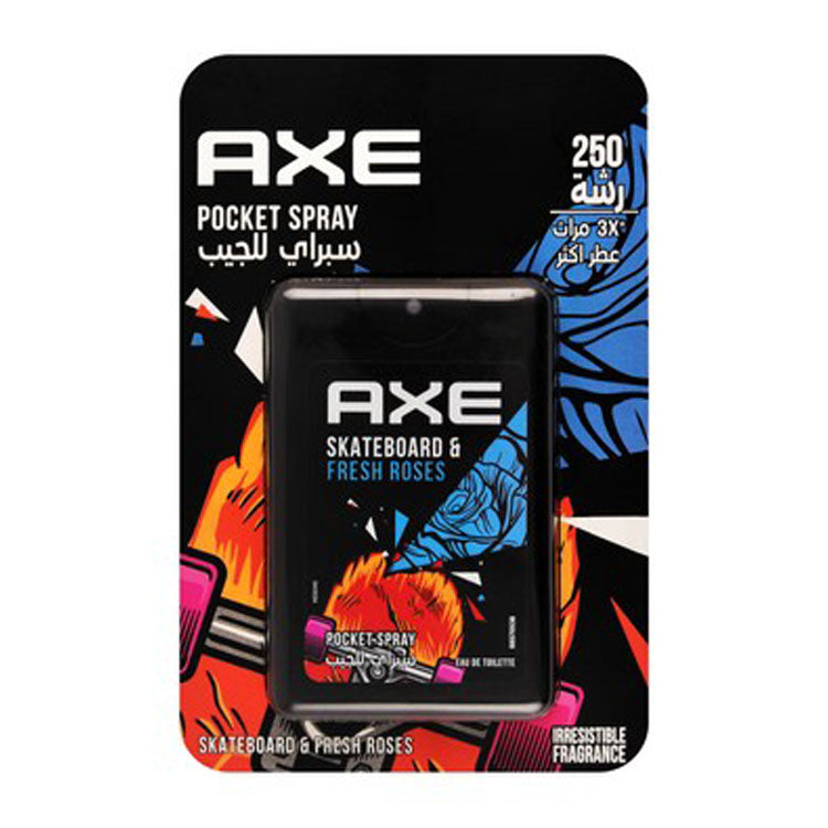 Axe Skateboard & Fresh Roses Pocket Eau de Toilette
