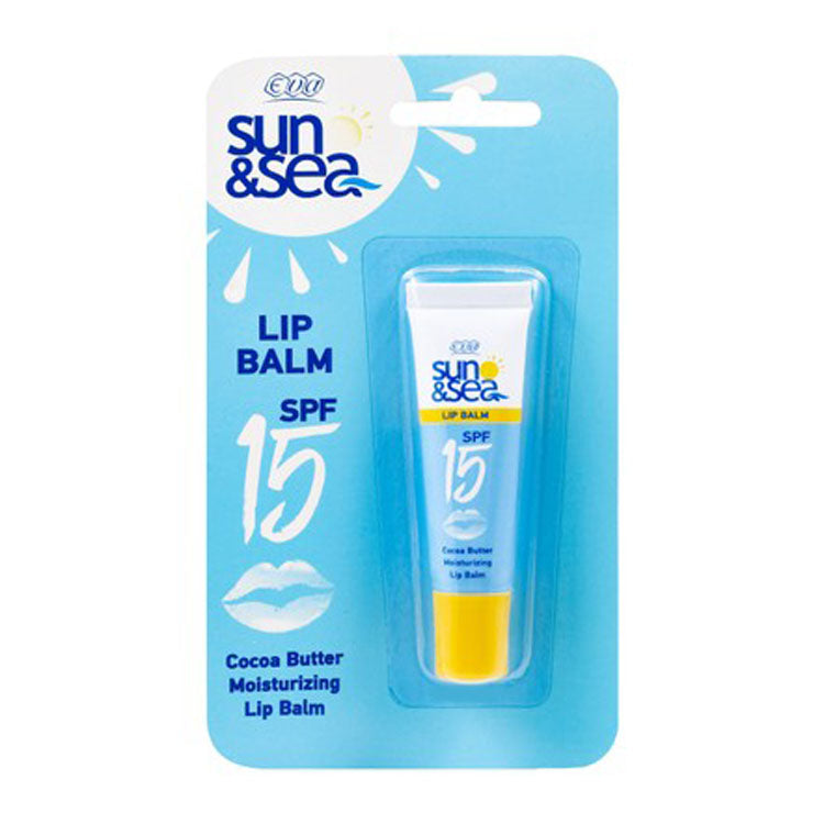 Eva Sun & Sea Moisturizing Lip Balm with Cocoa Butter SPF15