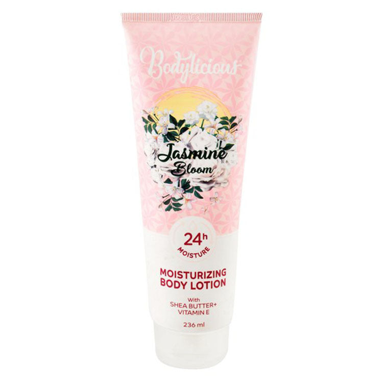 Bodylicious Jasmine Bloom Non-Greasy 24H Moisturizing Lotion with Shea Butter & Vitamin E 236 ml