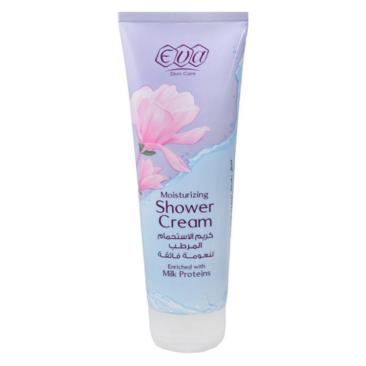 Eva Skin Care Moisturizing Shower Cream with Milk Proteins
