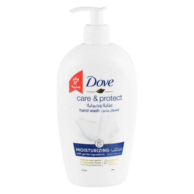 Dove Care & Protect Moisturizing Liquid Hand Wash (-12 EGP) - animal cruelty free