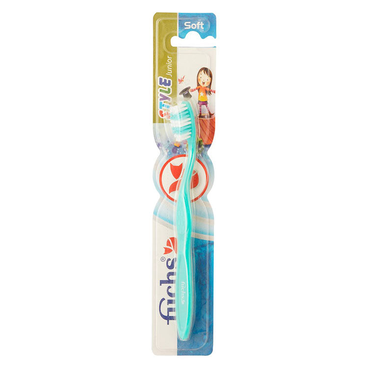 Fuchs Style Junior Green Soft Toothbrush