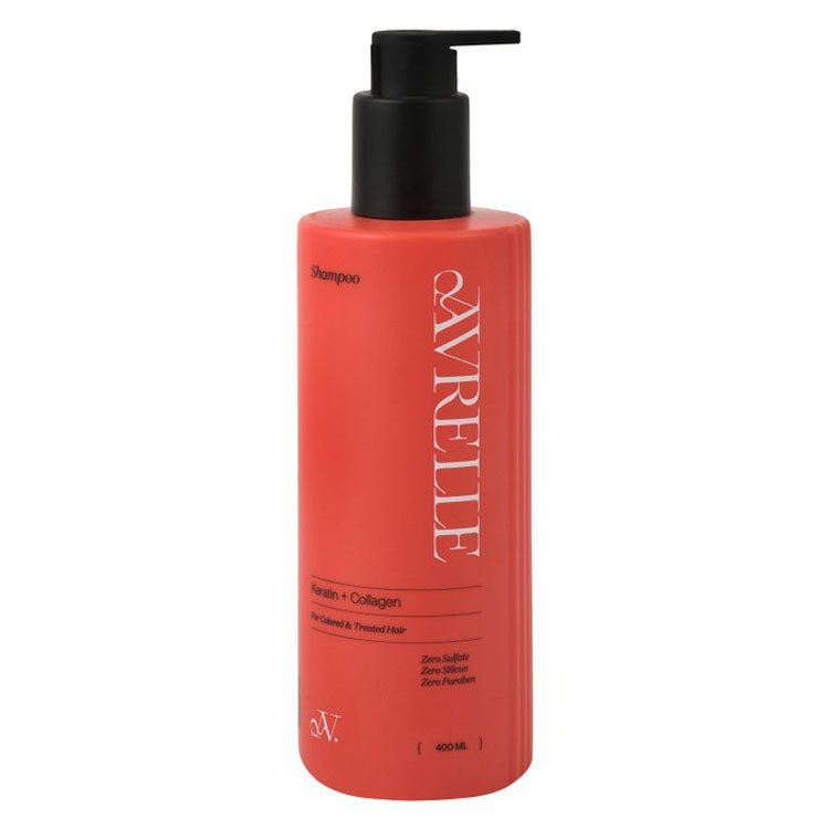 Avrelle Protecting Shampoo with Keratin & Collagen for Colored & Treated Hair - sulfate free, silicone free, parabens free