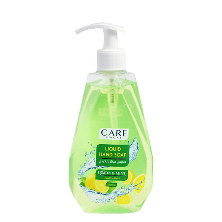 Care & More Liquid Hand Soap Lemon & Mint Scent