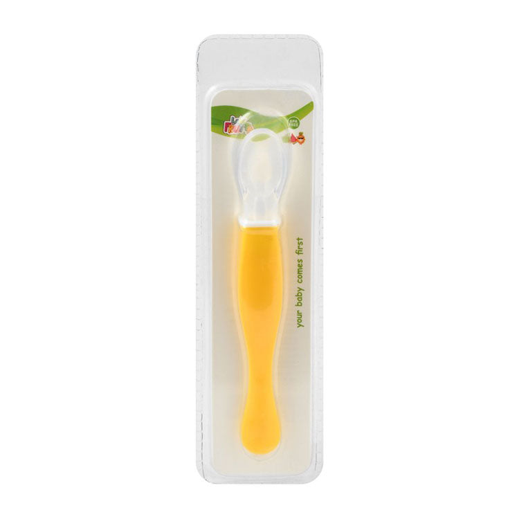 La Frutta Yellow Silicone Spoon - BPA free